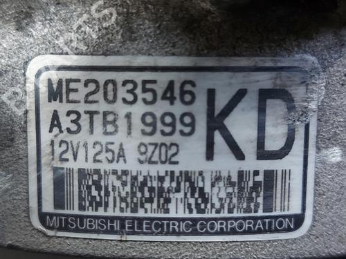 Alternator MITSUBISHI PAJERO III (V7_W, V6_W) 3.2 Di-D (V68W) | BP20842124M7 
