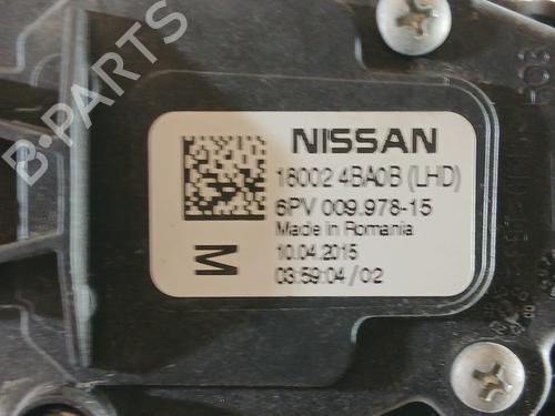 Pedal NISSAN QASHQAI II (J11, J11_)  | BP28004994I4 