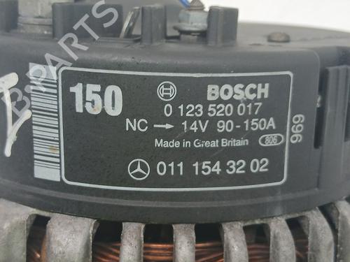 Alternator MERCEDES-BENZ S-CLASS (W220) S 320 (220.065, 220.165) | BP24974182M7 