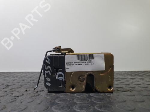 Used Front right lock PEUGEOT 206 Hatchback (2A/C) 1.4 HDi eco 70 (68 hp) 20818880