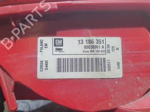 Right taillight OPEL CORSA D (S07)  | BP20835655C35 