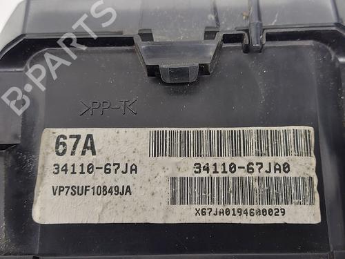 Instrument cluster SUZUKI GRAND VITARA II (JT, TE, TD) 1.9 DDiS (JB419WD, JB419XD) | BP21768395C47 