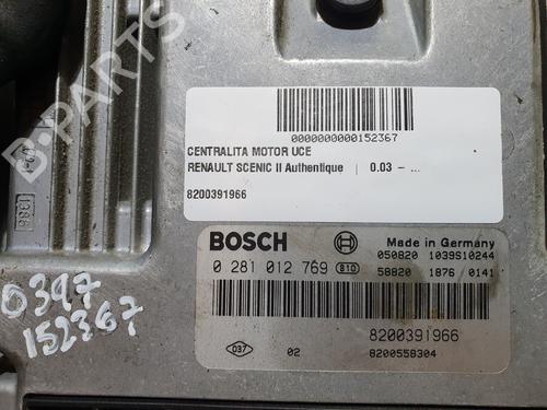 Engine control unit (ECU) RENAULT SCÉNIC II (JM0/1_)  | BP20837759M57 