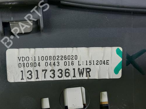 Instrument cluster OPEL COMBO Box Body/MPV 1.7 CDTI 16V | BP25493934C47 