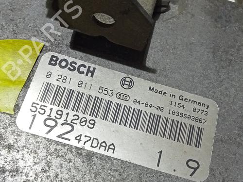 Engine control unit (ECU) FIAT STILO (192_) 1.9 JTD (192_XE1A) | BP20838685M57 