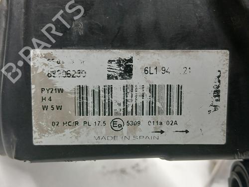 Left headlight SEAT IBIZA III (6L1)  | BP29588455C28 