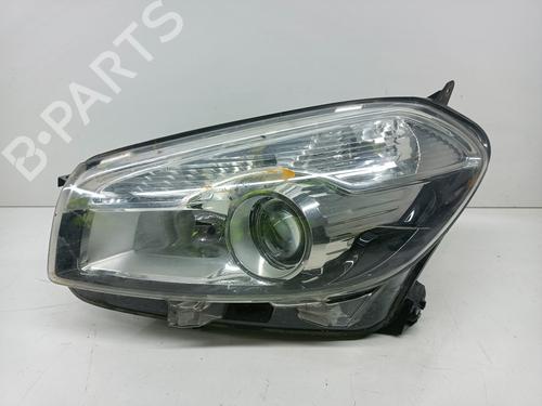 Used Left headlight NISSAN QASHQAI I (J10, NJ10) [2006-2015]  29618548