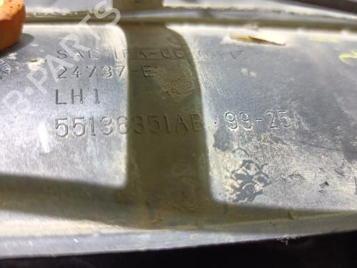 Klamka zewnętrzna drzwi przednich lewych JEEP GRAND CHEROKEE II (WJ, WG) 3.1 TD 4x4 | BP20816541C128 