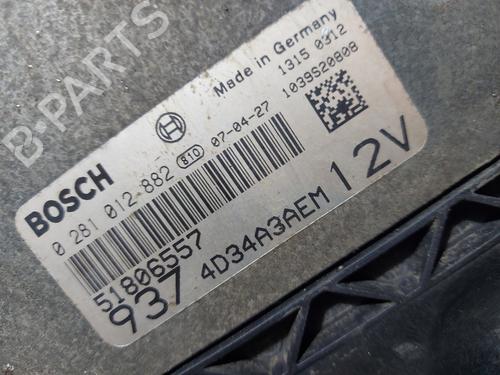 Engine control unit (ECU) ALFA ROMEO 147 (937_) 1.9 JTDM 8V (937.AXD1A, 937.AXU1A, 937.BXU1A) | BP20841244M57 