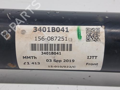 Left front driveshaft MITSUBISHI L200 / TRITON (KJ_, KK_, KL_)  | BP27533878M38 