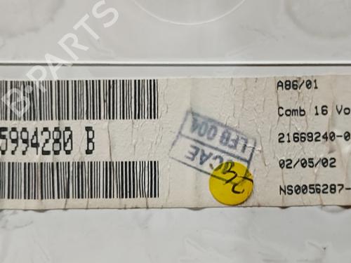 Instrument cluster CITROËN C3 I (FC_, FN_) 1.4 HDi | BP20828790C47 