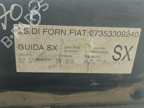 Commande Chauffage ALFA ROMEO 147 (937_) 1.9 JTDM (937.AXD1A, 937.AXV1A, 937.BXB1A) | BP22802584I5 