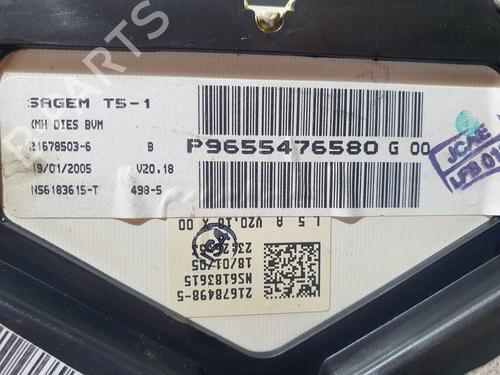 Instrument cluster PEUGEOT 307 Break (3E) 1.6 HDi 110 | BP20831726C47 