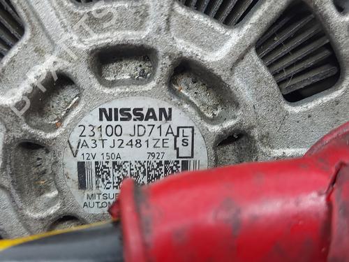 Alternator NISSAN QASHQAI / QASHQAI +2 I (J10, NJ10, JJ10E) 2.0 dCi | BP26166887M7 