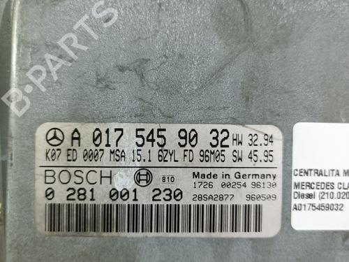 Engine control unit (ECU) MERCEDES-BENZ E-CLASS (W210) E 300 D (210.020) | BP20841564M57 