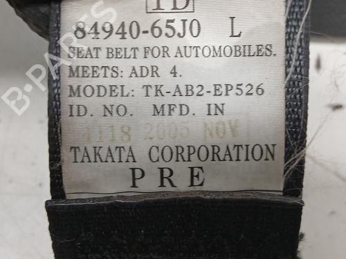 Front left seatbelt SUZUKI GRAND VITARA II (JT, TE, TD) 1.9 DDiS (JB419WD, JB419XD) | BP32470440I26 