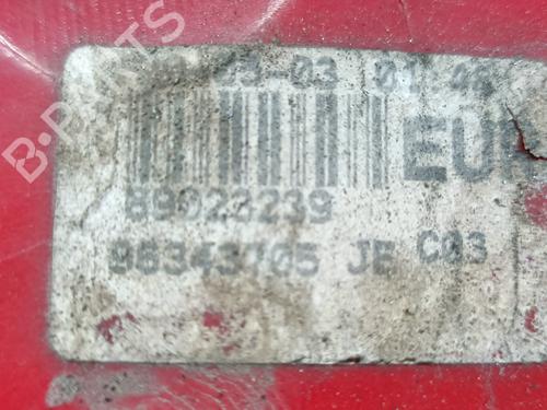 Right taillight PEUGEOT 307 (3A/C) 2.0 HDi 90 | BP20831401C35 