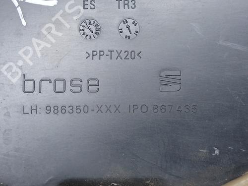 Front left window mechanism SEAT LEON (1P1)  | BP26544023C22 
