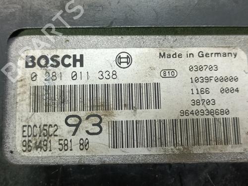 Engine control unit (ECU) PEUGEOT 406 (8B)  | BP20836011M57 