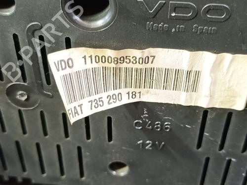 Instrument cluster ALFA ROMEO 147 (937_) 1.9 JTDM (937.AXD1A, 937.AXV1A, 937.BXB1A) | BP20838825C47 