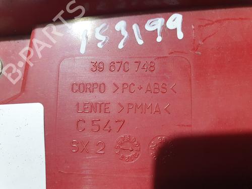 Left taillight FIAT SEICENTO / 600 (187_) 1.1 (187AXB, 187AXB1A, 187AXC1A02) | BP20820285C34 