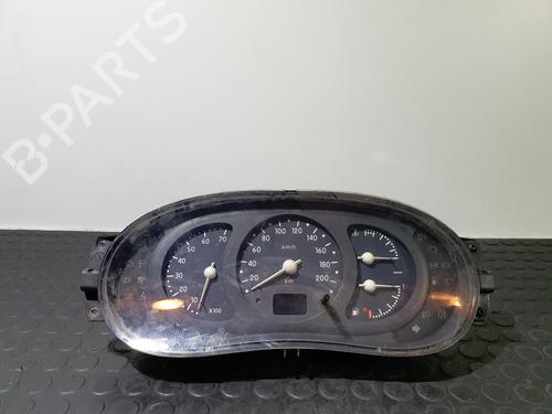 Used Instrument cluster RENAULT CLIO II (BB_, CB_) 1.2 (BB0A, BB0F, BB10, BB1K, BB28, BB2D, BB2H, CB0A,... (58 hp) 20835087