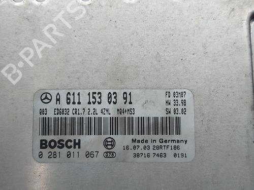 Engine control unit (ECU) MERCEDES-BENZ VITO Van (W638)  | BP26719797M57 