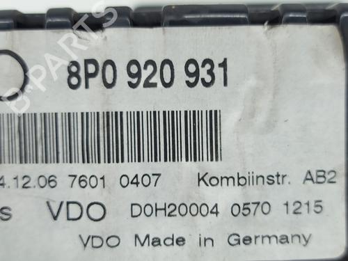 Instrument cluster AUDI A3 Sportback (8PA) 2.0 TDI | BP27160627C47 