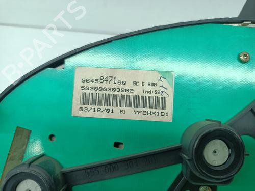 Instrument cluster PEUGEOT 206 Hatchback (2A/C) 1.6 16V | BP29877918C47