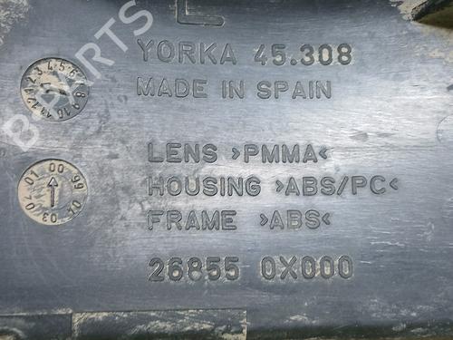 Left taillight NISSAN TERRANO II (R20) 2.7 TDi 4WD | BP29206341C34 