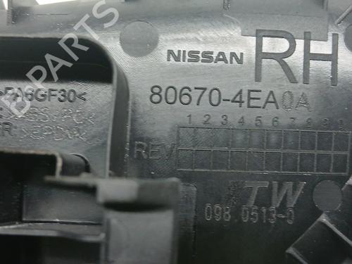 Front right interior door handle NISSAN QASHQAI II (J11, J11_)  | BP30712903I14 