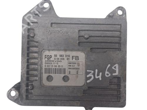 Engine control unit (ECU) OPEL VECTRA C GTS (Z02) 2.2 DGi (F68) | BP33620807M57 - Image 2