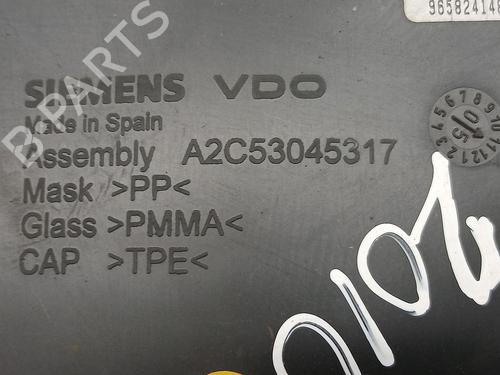 Instrument cluster PEUGEOT 1007 (KM_)  | BP27357884C47 