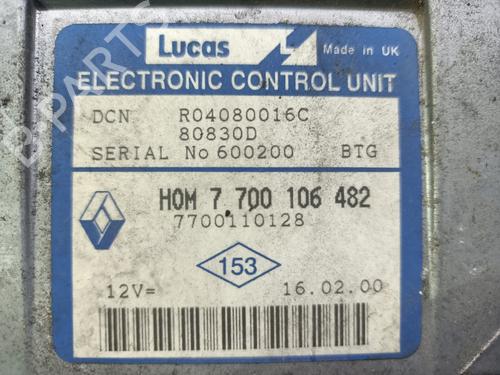 Engine control unit (ECU) RENAULT TRAFIC Van (T_, P_, V_)  | BP20840712M57 