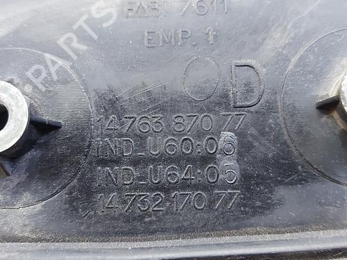 Front right exterior door handle PEUGEOT EXPERT Van (222) 1.9 D | BP20821134C129 