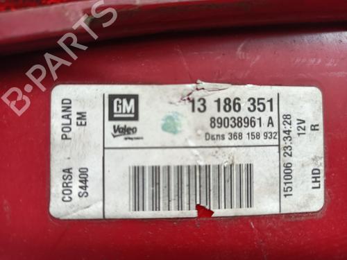 Right taillight OPEL CORSA D (S07)  | BP23043692C35 