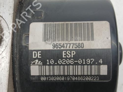 ABS pump PEUGEOT 1007 (KM_)  | BP27347701M43 