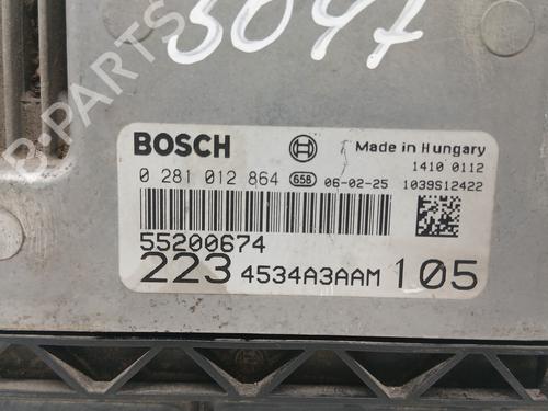 Engine control unit (ECU) FIAT DOBLO Box Body/MPV (223_) 1.9 JTD | BP29427345M57 