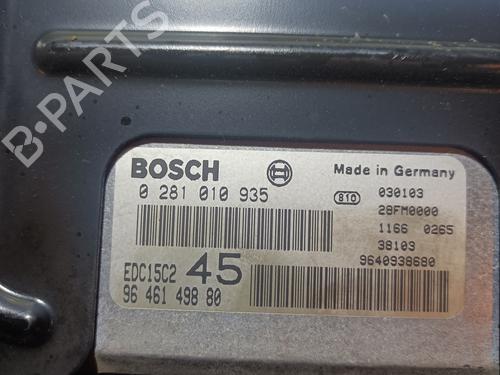Engine control unit (ECU) PEUGEOT 307 Break (3E) 2.0 HDI 90 | BP20835659M57 