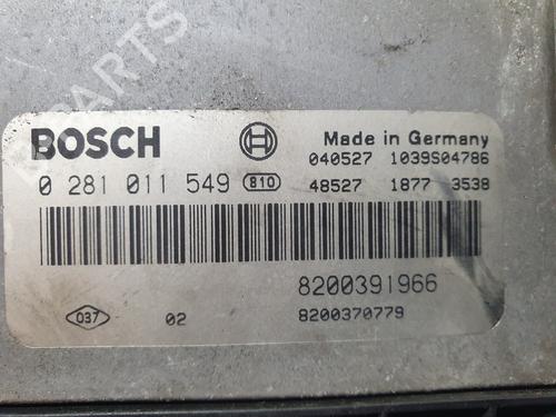 Engine control unit (ECU) RENAULT MEGANE II (BM0/1_, CM0/1_) 1.9 dCi (BM0G, CM0G) | BP20834114M57 