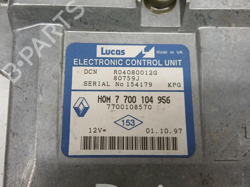 Engine control unit (ECU) RENAULT KANGOO (KC0/1_) D 65 1.9 (KC0E, KC02, KC0J, KC0N) | BP30938592M57
