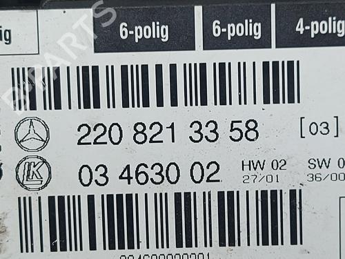 Elektronisk modul MERCEDES-BENZ S-CLASS (W220) S 400 CDI (220.028, 220.128) | BP23536835M83 
