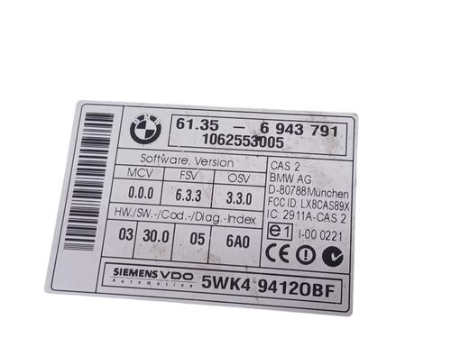 Electronic module BMW 3 Touring (E91) 320 d | BP36650503M83 - Image 2