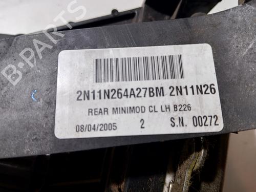 Rear left lock FORD FUSION (JU_) 1.4 TDCi | BP20829700C100 