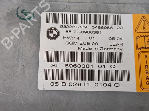 ECU airbags BMW 5 (E60) 525 d | BP29053368M53 