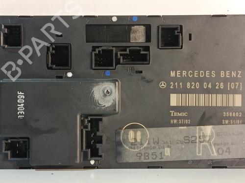 Used Comfort control module MERCEDES-BENZ E-CLASS (W211) E 220 CDI (211.006) (150 hp) 20838567