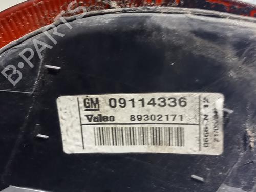 Left taillight OPEL CORSA C (X01) 1.3 CDTI (F08, F68) | BP20819658C34 