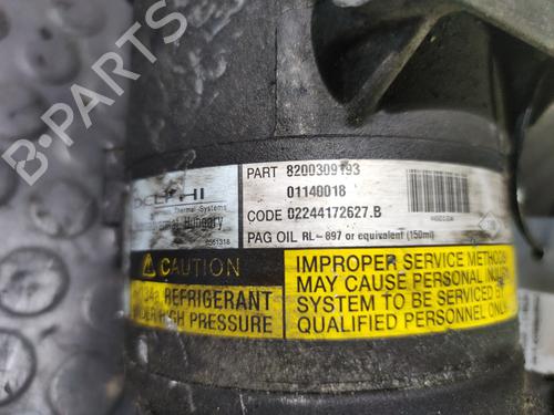 AC compressor RENAULT MEGANE II (BM0/1_, CM0/1_) 1.5 dCi (BM02, BM13, BM2A, CM02, CM13) | BP20832396M34 