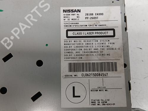 Radio NISSAN X-TRAIL I (T30)  | BP27457254E6 
