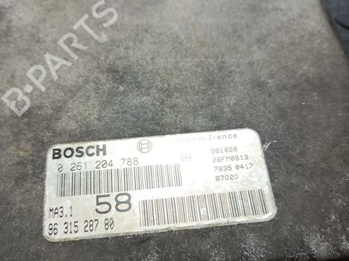 Engine control unit (ECU) CITROËN SAXO (S0, S1) 1.1 X, SX | BP20821792M57 
